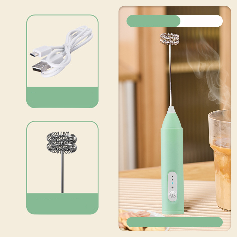 đ„€ 50% RABATT NU! ⥠Elektrisk Drinkskummixare â 3 Hastigheter & USB-Ă
teruppladdningsbar â