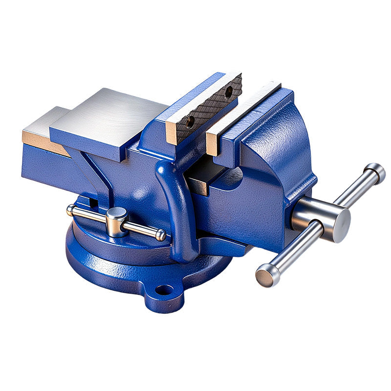 đ§ 50 % RABATT NU! đïž Skruvstycke med bred öppning â 80 kN klĂ€mkraft, 360° svĂ€ng & 90° tilt â perfekt för professionellt metallarbete đ©