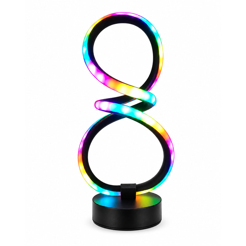 đĄ50% RABATTâ° Modern dubbelhelix bordslampa, elegant belysning för skrivbord och sovrum
