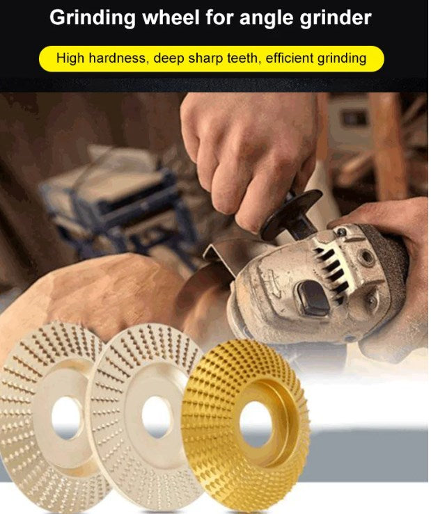 💪 50% RABATT NU! 🛡️ Slipskiva för Vinkelslip – Hård Kolstål & Extrem Skärpa – Effektiv Formning & Polering 🛠️