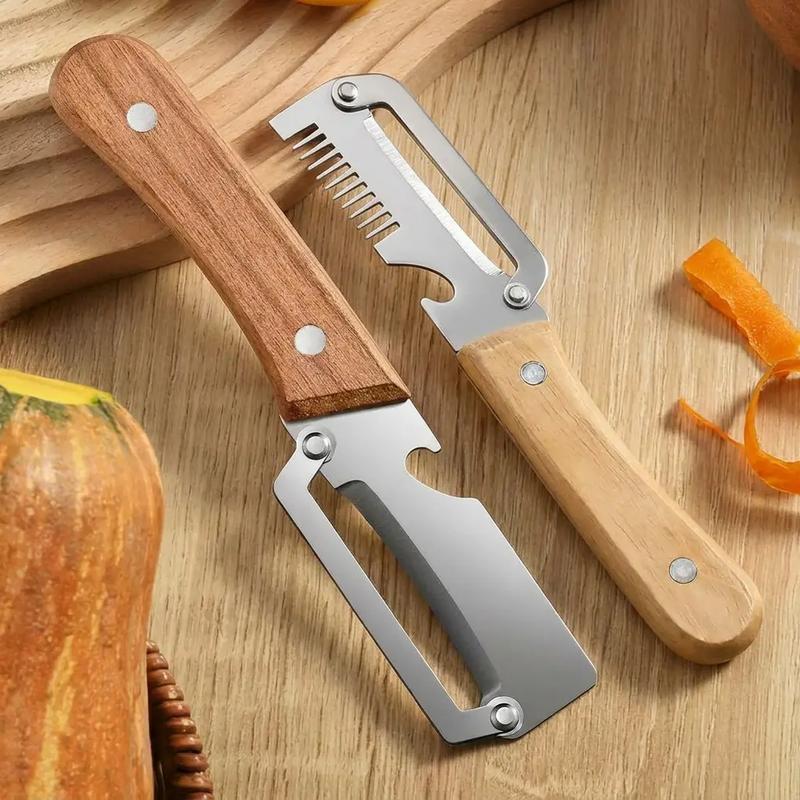 🔪🍎3-i-1-köksverktyg för strimlare och skalare av salladslök