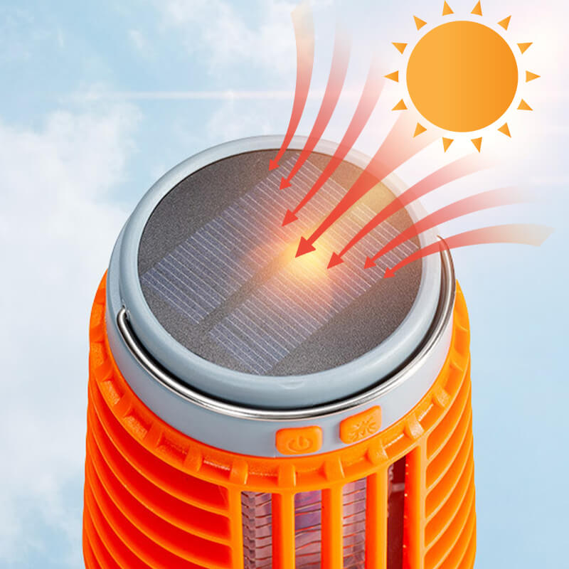 2025 Ny elektrisk chock mygg mygglampa inomhus utomhus USB -laddning myggavvisande myggsläckningslampa
