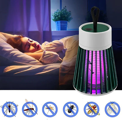 2025 Ny elektrisk chock mygg mygglampa inomhus utomhus USB -laddning myggavvisande myggsläckningslampa