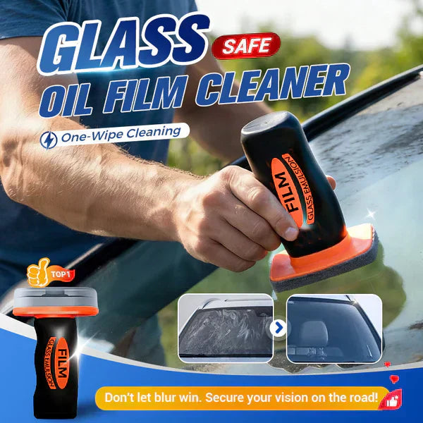 🔥KÖP 2 FÅ 1 GRATIS🧼 Handhållen rengöringsmedel för oljefilm | Tar bort oljefilm · Mjuk borste som inte skadar glaset · Polering i ett steg · Bärbar och mångsidig