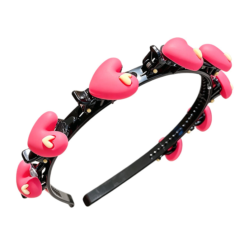🎀 Köp 1 få 1 gratis! ✨ Söta flätade hårnål – fin dekoration för flickor – mjukt ABS-harts, stadigt grepp & enkel användning – perfekt present till dottern 💝