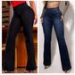🔥64 % rabatt! ⏰ Högmidjade stretchbyxor med utsvängda ben – förlänger din silhuett, stretchig komfort, elegant stil hela dagen👖✨De första hundra kunderna får en gratis present🎁