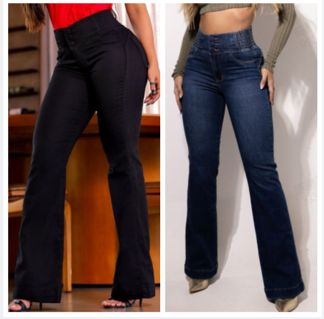 🔥64 % rabatt! ⏰ Högmidjade stretchbyxor med utsvängda ben – förlänger din silhuett, stretchig komfort, elegant stil hela dagen👖✨De första hundra kunderna får en gratis present🎁