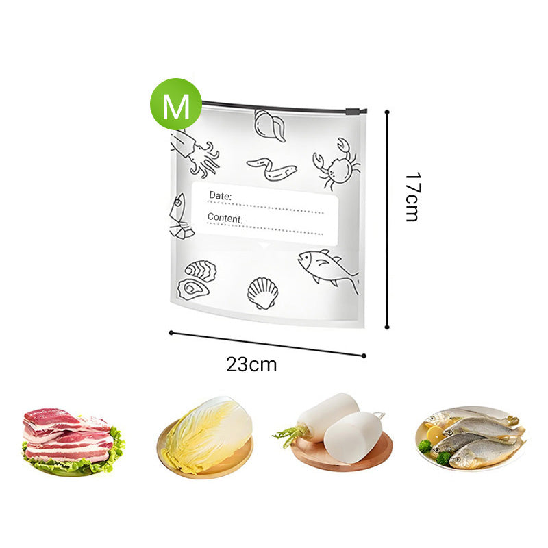 🥡Köp mer, få mer gratis🍗Återanvändbara Förslutningsbara Aluminiumpåsar – Frigör Smak, Uppbevarar Färskhet & Perfekt för Matlådor/Grill🍱