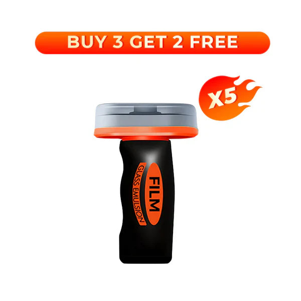 🔥KÖP 2 FÅ 1 GRATIS🧼 Handhållen rengöringsmedel för oljefilm | Tar bort oljefilm · Mjuk borste som inte skadar glaset · Polering i ett steg · Bärbar och mångsidig