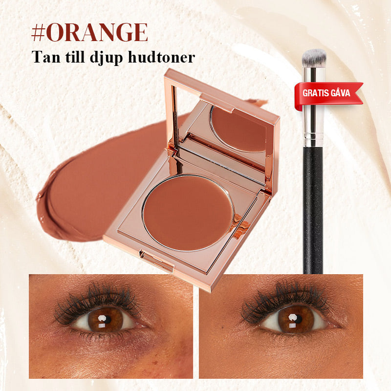 👁️ SISTA DAGEN - KÖP 1 FÅ 2!❤️ 60 % rabatt!✨ Korrigerande Concealer för Under Ögonen - Eliminerar Mörka Ringar & Fåror med Fuktighetsgivande Formula & Precisionsborste 🌟🖌️