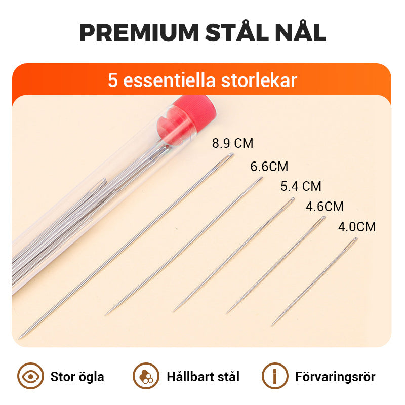 🧵 37-delars sömnadsverktygsset – allt du behöver för att skapa och reparera med stil ✂️✨