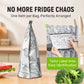🥡Köp mer, få mer gratis🍗Återanvändbara Förslutningsbara Aluminiumpåsar – Frigör Smak, Uppbevarar Färskhet & Perfekt för Matlådor/Grill🍱