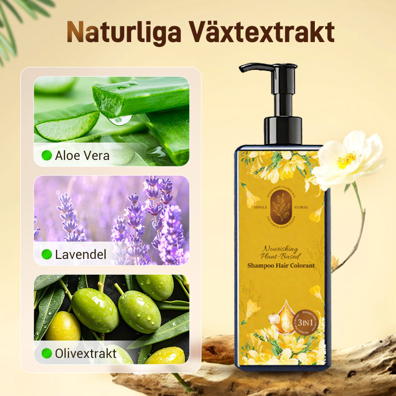 🔥Rent naturligt växtextrakt💥Vårdande växtbaserad hårfärg
