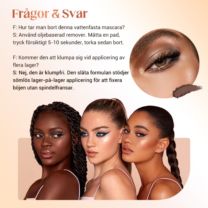 💄 Över 50 000 sålda! Köp en, få en gratis! ✨ Vattenfast fibermascara – rik på fibrer som ger fylliga och böjda fransar. Klumpar sig inte under dagen och gör fransarna längre och mer böjda 🌟👁️