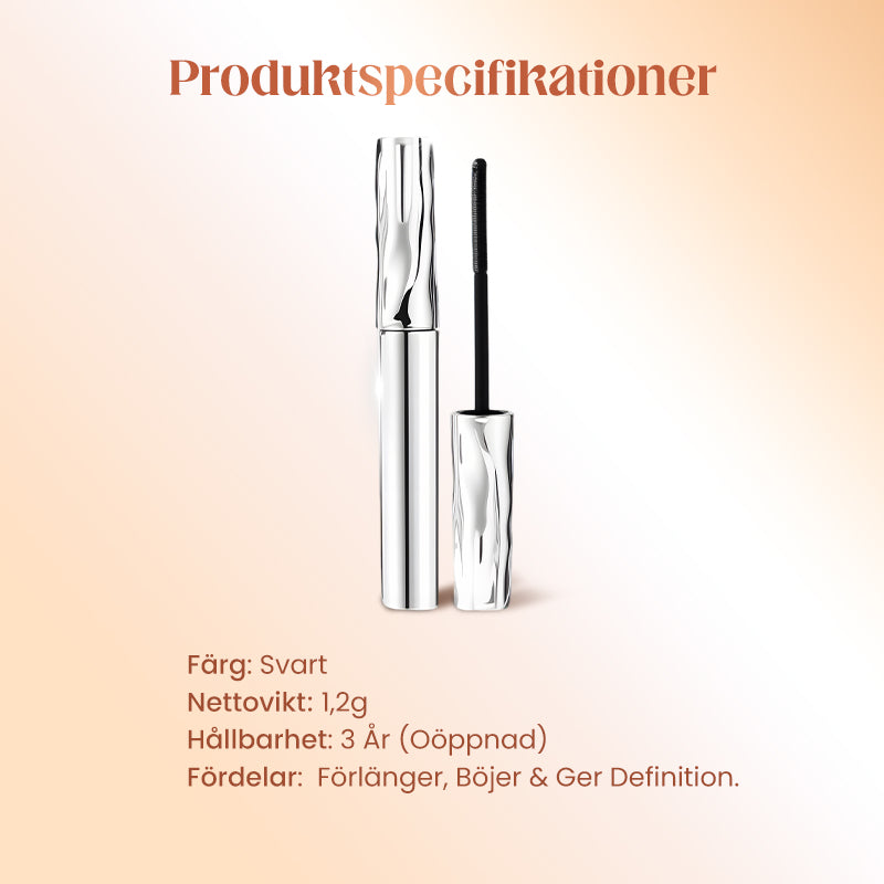 💄 Över 50 000 sålda! Köp en, få en gratis! ✨ Vattenfast fibermascara – rik på fibrer som ger fylliga och böjda fransar. Klumpar sig inte under dagen och gör fransarna längre och mer böjda 🌟👁️