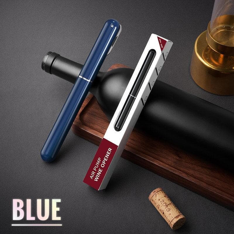 🍷 KÖP 2 FÅ 1 GRATIS! ⚡ Flasköppnare med Luftpump – Öppnar på 3 Sekunder, Stiligt Penn-Design & Inkluderar Tappkran 🔧