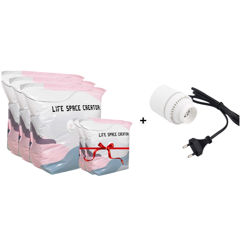 🛏️ 50% RABATT NU!✨ Stora Vakuumkompressionspåsar Utan Pump – Spara 80% Plats – Förvaring Essential 📦