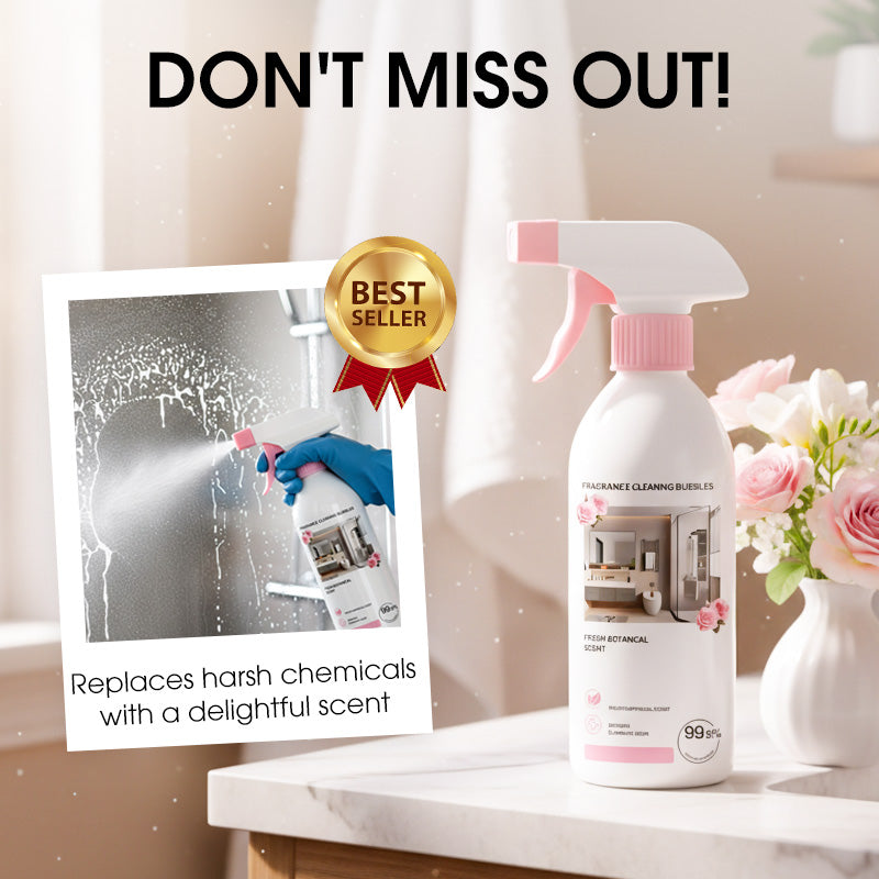 🧴 50 % RABATT NU! 🚿 Allrengöringsspray för badrummet – kraftfull mot kalk, fläckar & tvålrester – doftar botaniskt fräscht 🏠