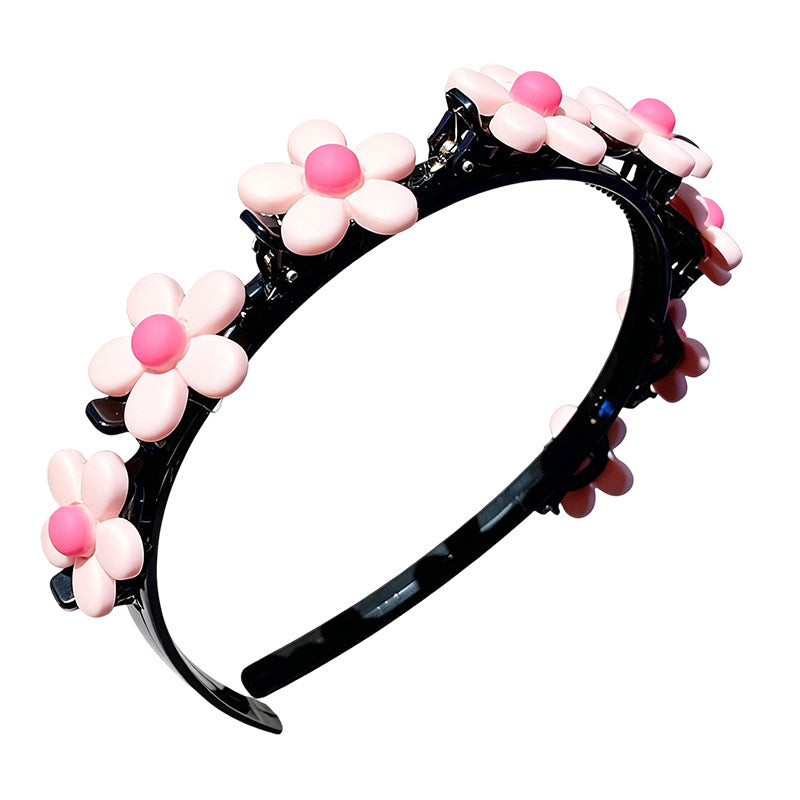 🎀 Köp 1 få 1 gratis! ✨ Söta flätade hårnål – fin dekoration för flickor – mjukt ABS-harts, stadigt grepp & enkel användning – perfekt present till dottern 💝