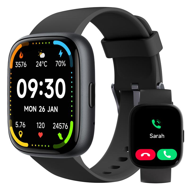 🔥2026 Nyheter i rea⌚ Unisex-smartklocka🎁 Svara och ring samtal🛌 Sömnspårning🏋️ 100 sportlägen💦 IP68 vattentät stegräknare