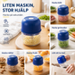 ⚡ 50% RABATT NU! 🔪 Kraftfull Minihackare – Sladdlös & USB-C Laddning – Perfekt för Snabb Matförberedelse – Enkel att Använda & Rengöra 🍲