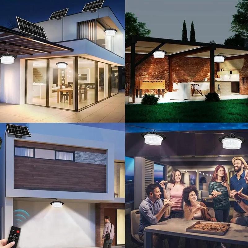 💡 50% RABATT ✨ Justerbar vattentät solcellslampa, perfekt för trädgården