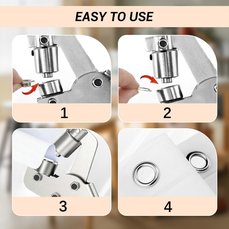 🔨 50% RABATT NU!🛠️ Ögla Tång Set – Slitstark & Komplett – För Presenningar, Läder & DIY Projekt ✨