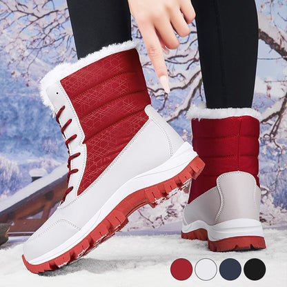📢 57 % rabatt!!!🔥 Vattentäta och ultravarma vinterstövlar för kvinnor – eleganta, halkfria och andningsbara! ❄️👢