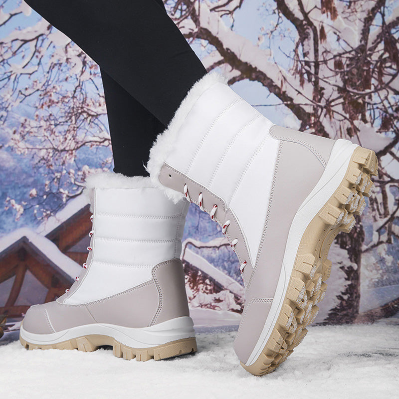 📢 57 % rabatt!!!🔥 Vattentäta och ultravarma vinterstövlar för kvinnor – eleganta, halkfria och andningsbara! ❄️👢
