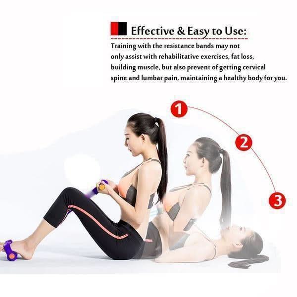 ✨ 60 % rabatt – Fällbar sit-up-träningsmaskin! 💪 Stärker magmuskler, rygg och core –💎För hemmabruk eller på gymmet