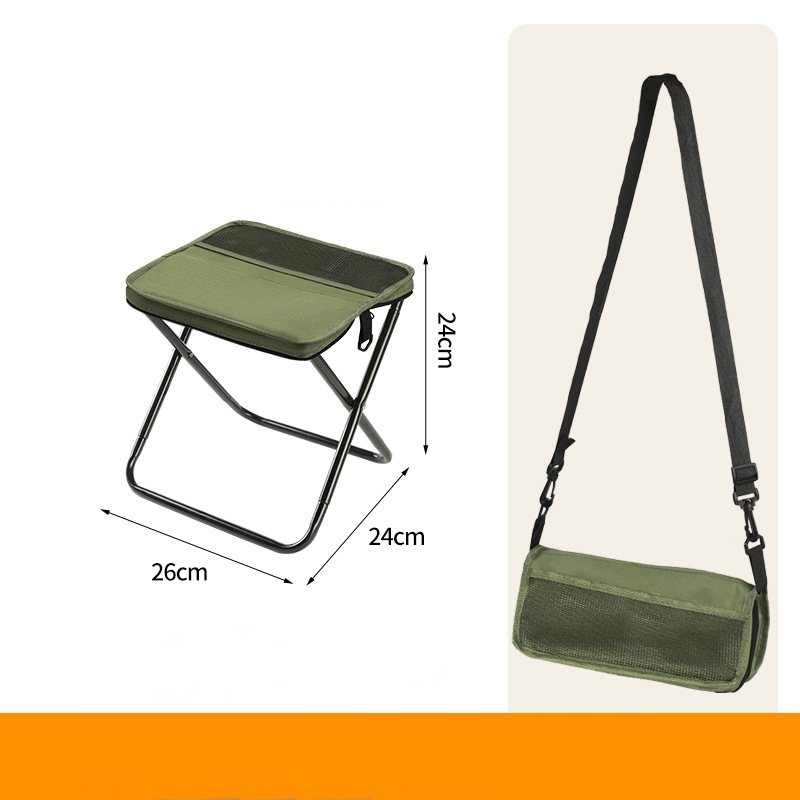 🎒 50 % RABATT NU! 🪑 2-i-1 hopfällbar stol & väska för utomhusbruk – 120 kg kapacitet & väderbeständig ✨