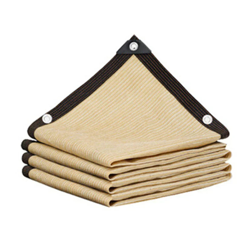 UV-blockerande HDPE-skuggnät med öglor