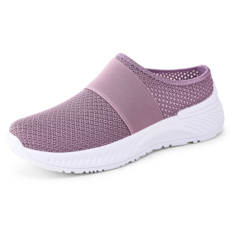 👟 50% RABATT NU! ☁️ Dam moln komfort slip-ons – Andningsbart nät & anti-halk sula – Lättviktiga gåskor – mühelösa casual sneakers 🚶‍♀️