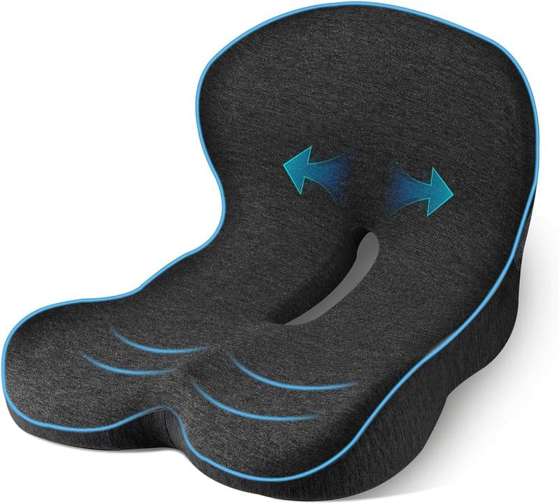 🚗50% RABATT!💺 ERGONOMISK BILSTOL – KÖR I KOMFORT HELA DAGEN! ✨ Halkfri minnesskumsits – Formar sig efter din kropp