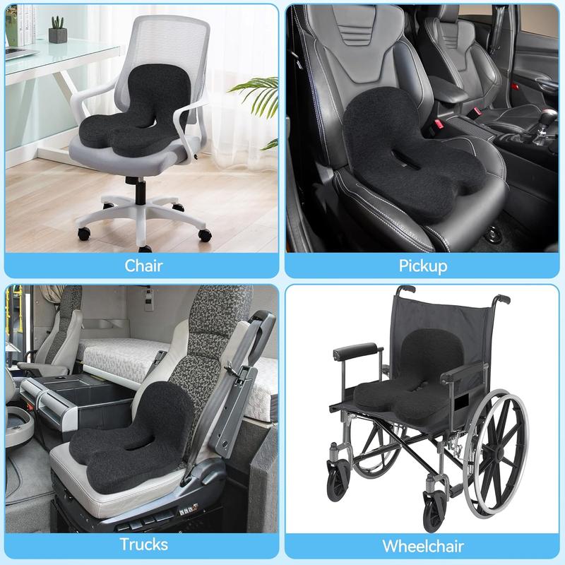 🚗50% RABATT!💺 ERGONOMISK BILSTOL – KÖR I KOMFORT HELA DAGEN! ✨ Halkfri minnesskumsits – Formar sig efter din kropp