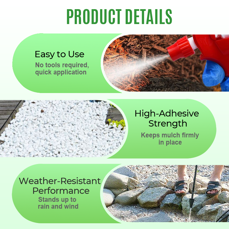 💧 50% RABATT NU! 🌿 Snabbtorkande Landskapslim – Väderbeständigt & Ultrastarkt – Perfekt för Trädgård & Uteplats 🏡