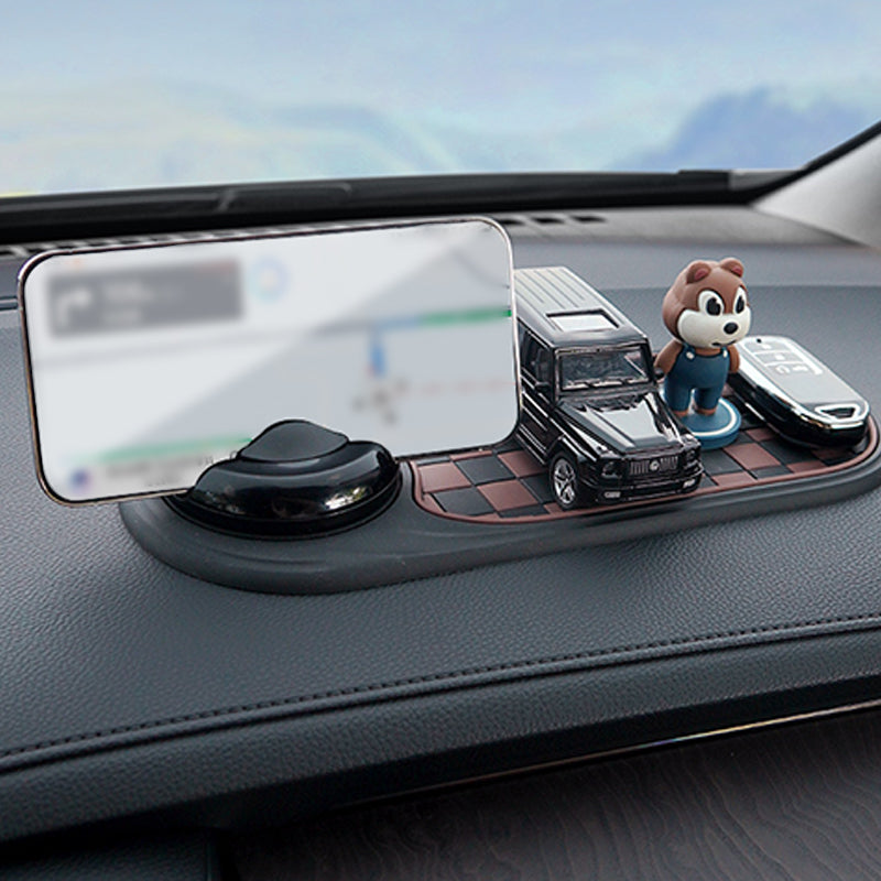 🚗 Nyhet 2026 – 60 % rabatt! 📱 4-i-1-mobilhållare för bilen – Passar alla bilmodeller, kan tas bort med en hand 🔧