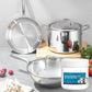 🧽 HET FÖRSÄLJNING - KÖP 2 FÅ 3✨Kraftfull Bränd Restborttagare Pasta för Köksredskap🔥Giftfri Formula med Mikropolering för Kastruller, Pannor & Grillar🍳