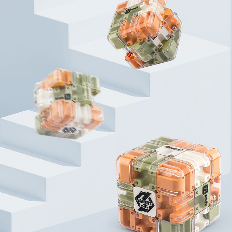 🎁🎄För julförsäljning 60% rabatt🧩Stor labyrint 3D-pussel labyrint kub - engagerande hjärngympa leksa