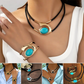 Vintage Boho halsband & armband set