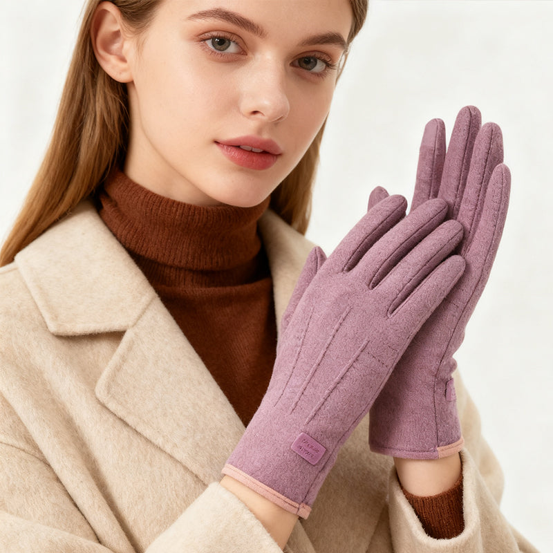 🧤 60 % RABATT! ✨ Varma och vindskyddade handskar – pekskärmsfunktion och halkfri handflata för vinteraktiviteter ❄️📱