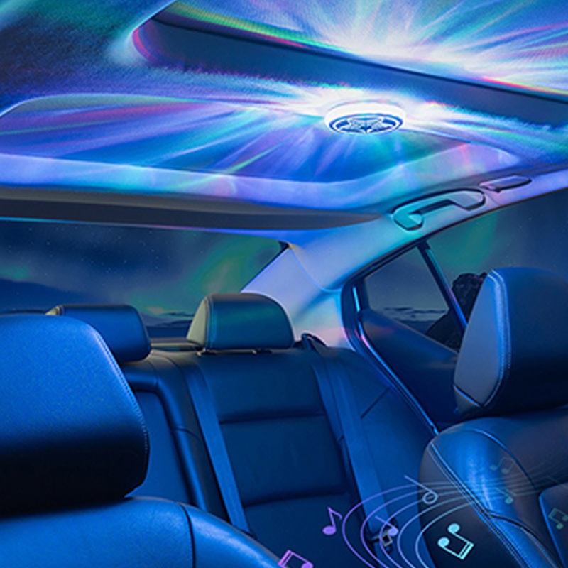 🔈🔈60% rabatt✨🚗【Bilinredning Takljus - Magnetisk Multi-Läges Uppladdningsbar】✨