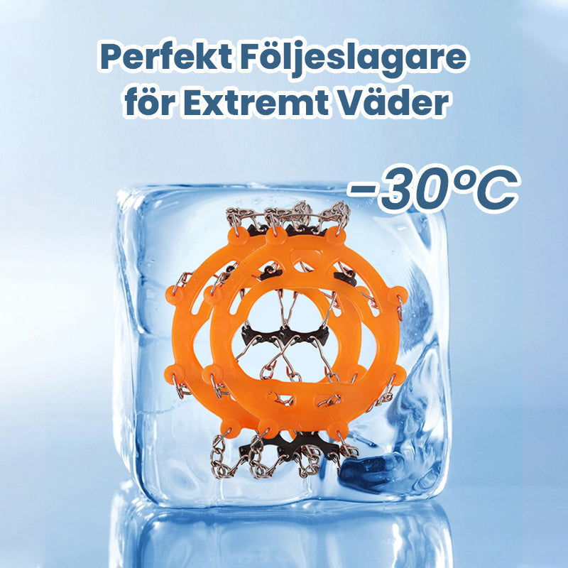 ❄️ 50 % RABATT NU! 🥾 Halkfria broddar för skor & stövlar – extra grepp på isiga vintervägar, passar storlek 35–44 ✨