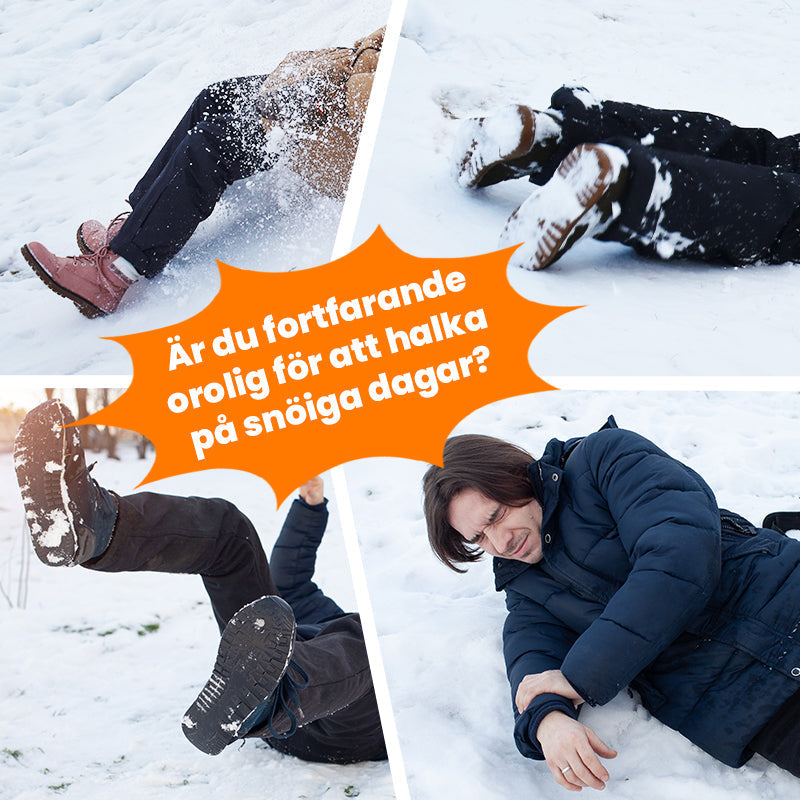 ❄️ 50 % RABATT NU! 🥾 Halkfria broddar för skor & stövlar – extra grepp på isiga vintervägar, passar storlek 35–44 ✨