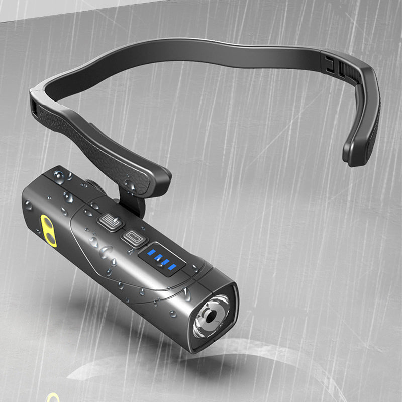 💡 50% REA NU! 🔥 Lätt LED-Öronlampa - Uppladdningsbar & Hands-free, Perfekt för Löpning och Nattaktiviteter ✨