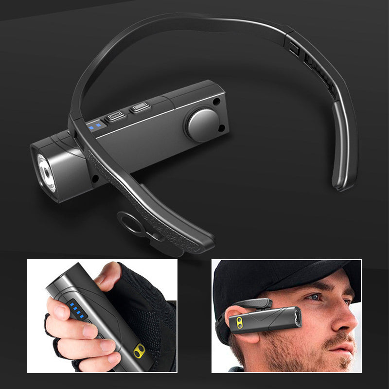💡 50% REA NU! 🔥 Lätt LED-Öronlampa - Uppladdningsbar & Hands-free, Perfekt för Löpning och Nattaktiviteter ✨