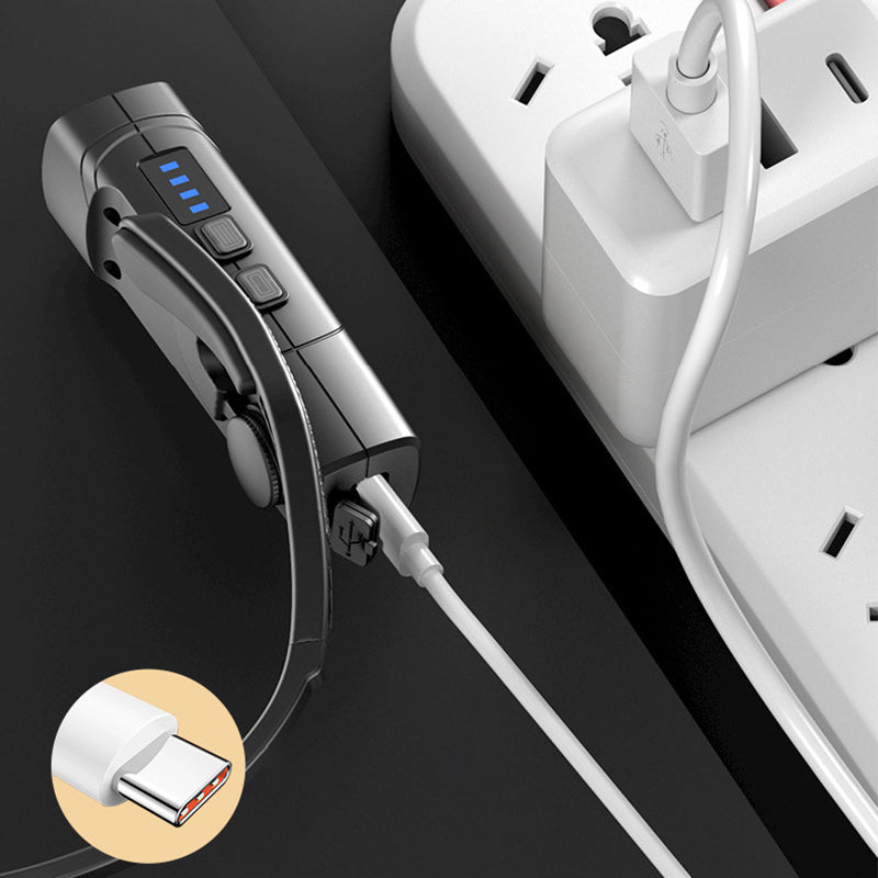 💡 50% REA NU! 🔥 Lätt LED-Öronlampa - Uppladdningsbar & Hands-free, Perfekt för Löpning och Nattaktiviteter ✨