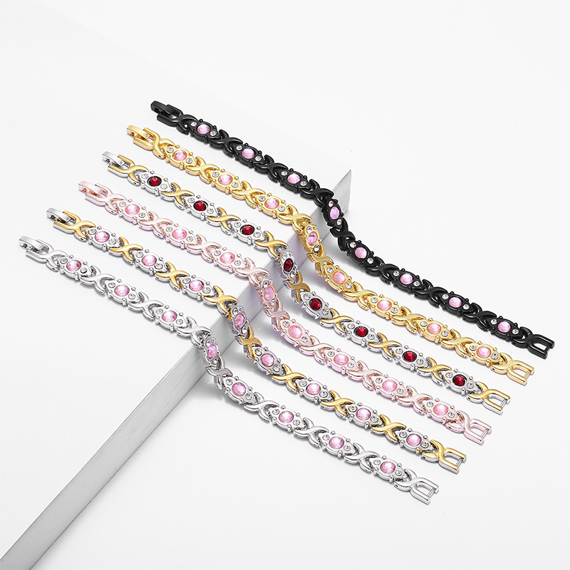 📢📢60 % RABATT!!! 📿💎 Kristallarmband för kvinnor – Justerbart och elegant för alla tillfällen