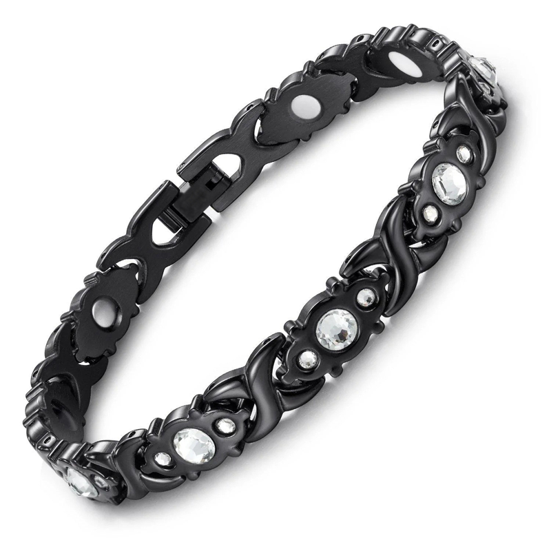 📢📢60 % RABATT!!! 📿💎 Kristallarmband för kvinnor – Justerbart och elegant för alla tillfällen