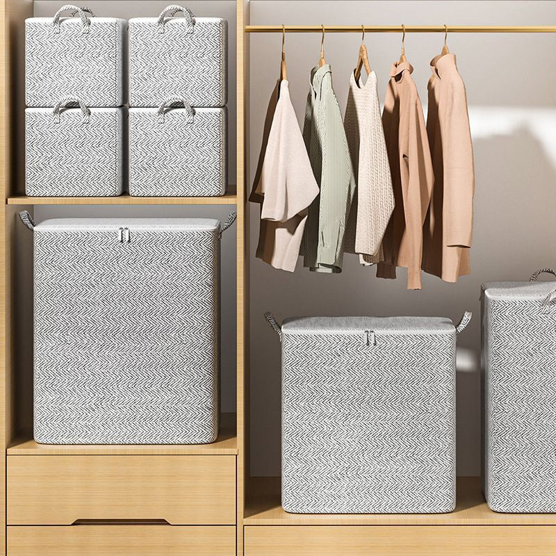 🔔 50 % RABATT🔥Extra stor förvaringslåda med lock – mångsidig för kläder, filtar och sängkläder🛌